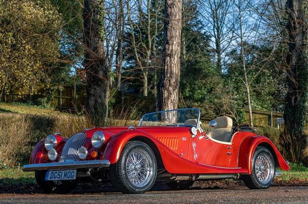 Miniature Auto Replicas GB AR7 – Morgan Plus 8 Rouge, 1/43, Kit En Boîte