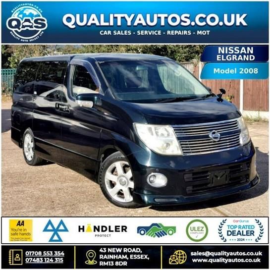 Used Black Nissan Elgrand cars for sale - PistonHeads UK