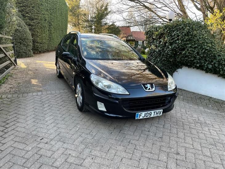 Peugeot 407 black