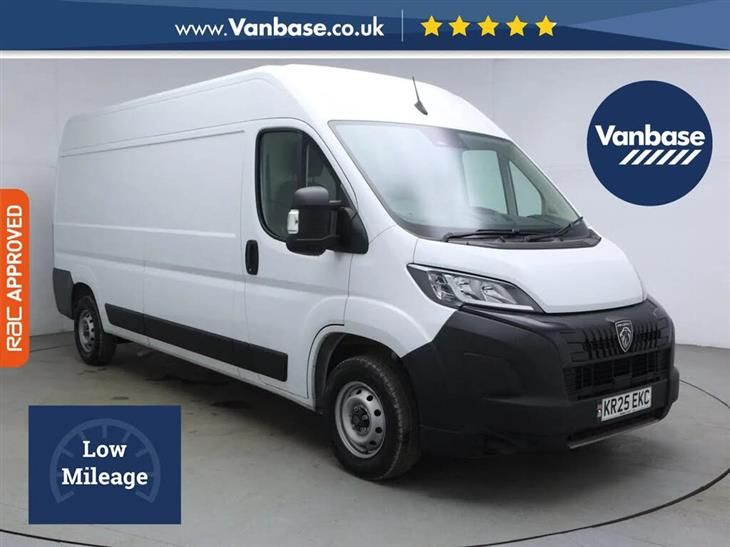 Peugeot Boxer 2.2 BlueHDi 335 Professional Panel Van 5dr Diesel Manual L3 H2 Euro 6 (s/s) (140 ps)