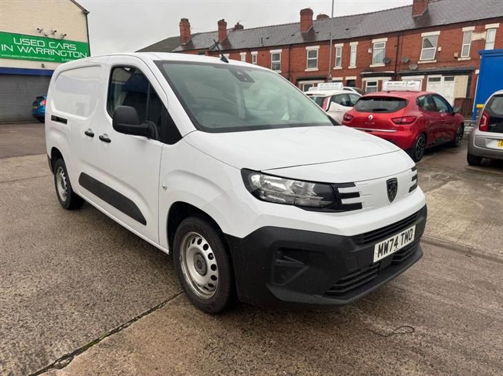 Peugeot Partner 2024 74 PEUGEOT PARTNER 1.5 BLUEHDI 950 PROFESSIONAL LONG PANEL VAN 6DR DIESEL MANUAL LWB EURO 6 (S/S) (100 PS)