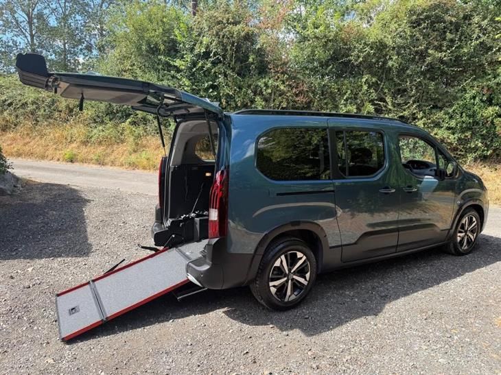 Peugeot Rifter DIESEL AUTO CAR, DISABLED, WHEELCHAIR ACCESSIBLE, ACCESS, VEHICLE, WAV, 5 SEATS