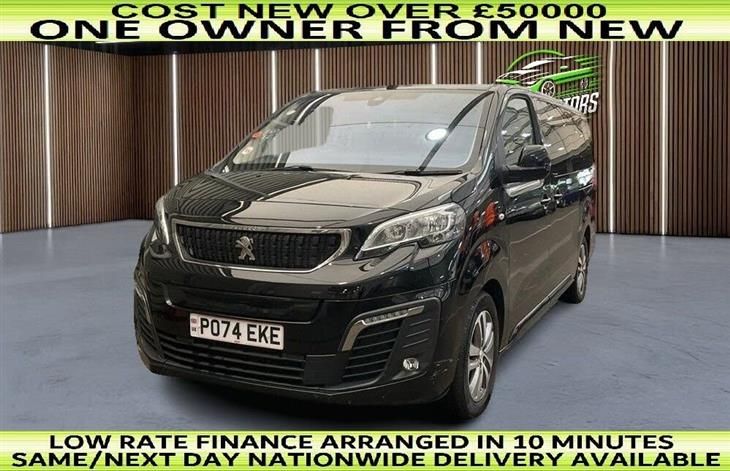 Peugeot Traveller 50kWh Business VIP Long MPV 5dr Electric Auto LWB (8 Seat, 7.4kW Charger) (136 ps)