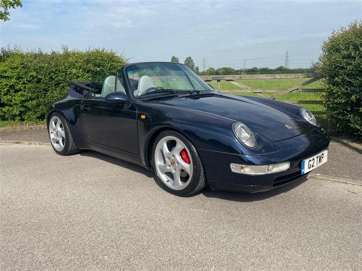 1996 PORSCHE 911 CARRERA CABRIOLET                        1996