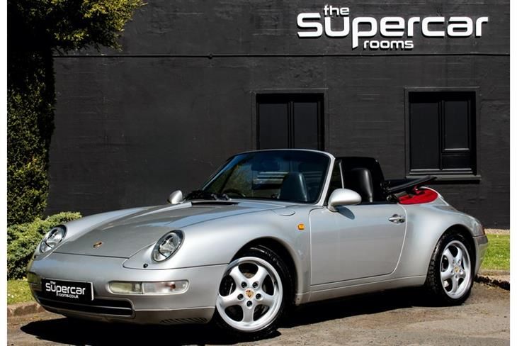 PORSCHE 911 993 CARRERA CABRIOLET - MANUAL - 1997 - NEW ROOF - VARIORAM