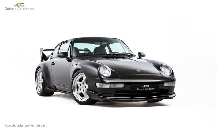 PORSCHE 993 CARRERA RS // C00 GERMAN DELIVERED // SCHWARZ // M471 CLUBSPORT SPOILER PACK // FACTORY AIR CONDITIONING