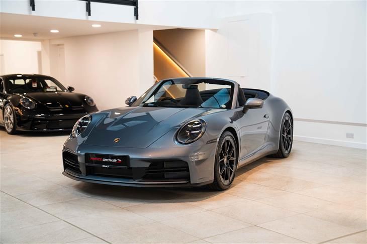 Porsche 911 Carrera [992] 992.2 Carrera T Convertible, Six speed manual, HD Matrix, 18way seats, BOSE++++ — миниатюра 1