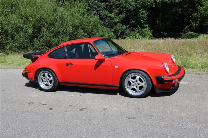 1985 3.2 Porsche Carrera Sport coupe.