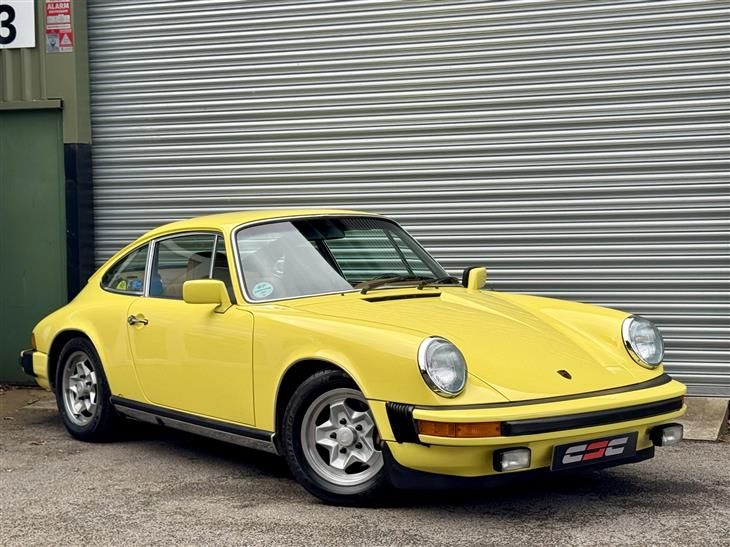 Porsche 2.7 911S Coupe, 1976, US LHD, Yellow, Excellent.