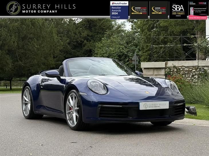 Porsche 911 3.0T 992 Carrera S Convertible 2dr Petrol PDK Euro 6 (s/s) (450 ps)