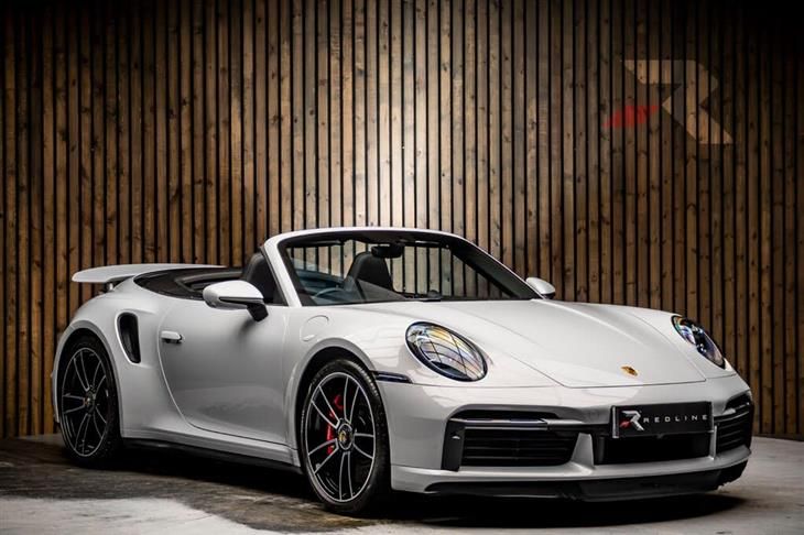 Porsche 911 Turbo [992] Porsche 911 3.7T 992 Turbo Convertible 2dr Petrol PDK 4WD Euro 6 (s/s) (580 ps) — миниатюра 1