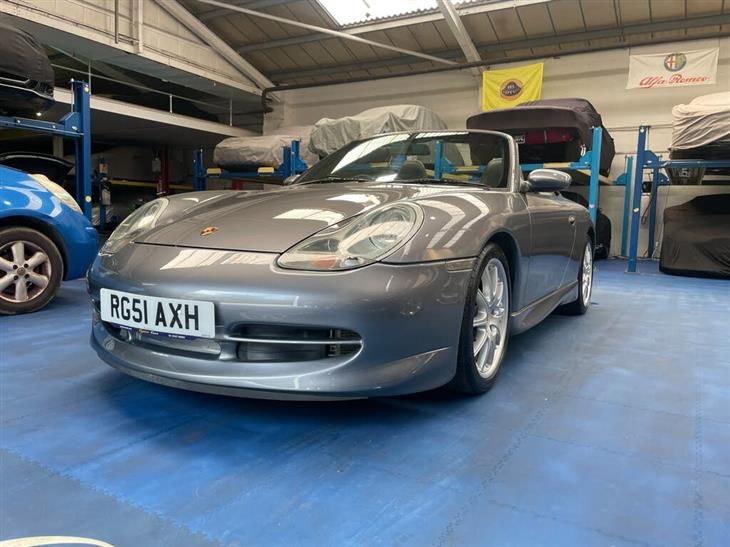 Porsche 911 996 Carrera Cabriolet 2dr Petrol Manual (231 bhp)