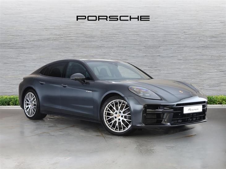 Porsche Panamera Porsche Panamera Race-Tex with Pepita in Black — миниатюра 1