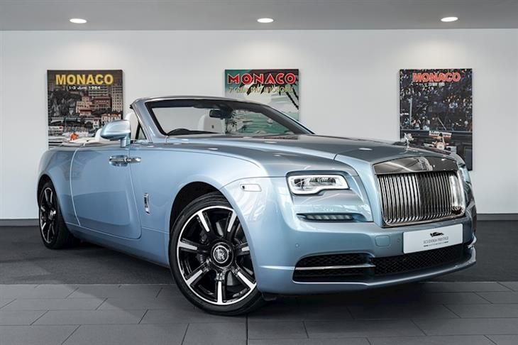 Unique Blue Interior for VIP Rolls Royce Dawn Convertible  CARiDcom  Gallery