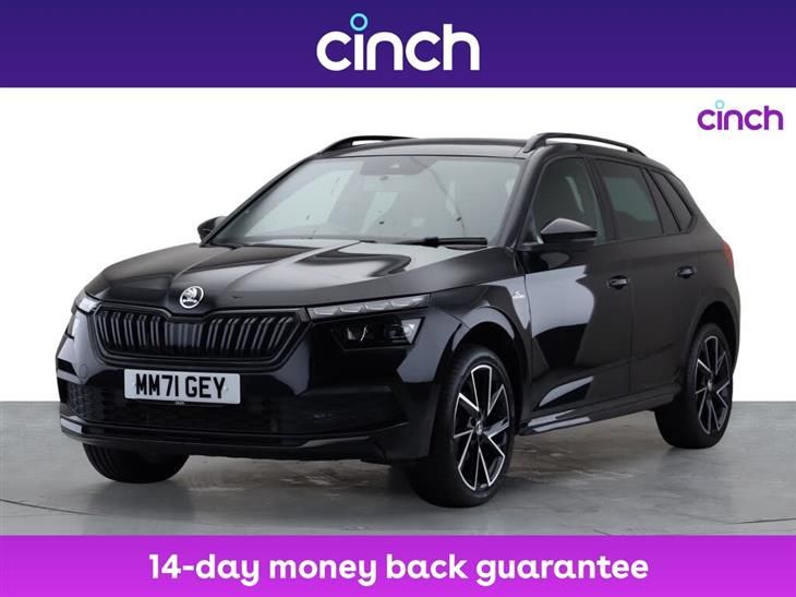 Find A Used Black ŠKODA Kamiq 1.5 TSI (150ps) Monte Carlo SUV in Milton  Keynes : ŠKODA UK