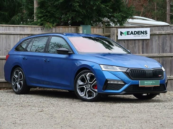 2023 ŠKODA Octavia 2.0 TDI vRS Estate 5dr DSG TDI Euro 6 £28,990 5,573  miles Blue