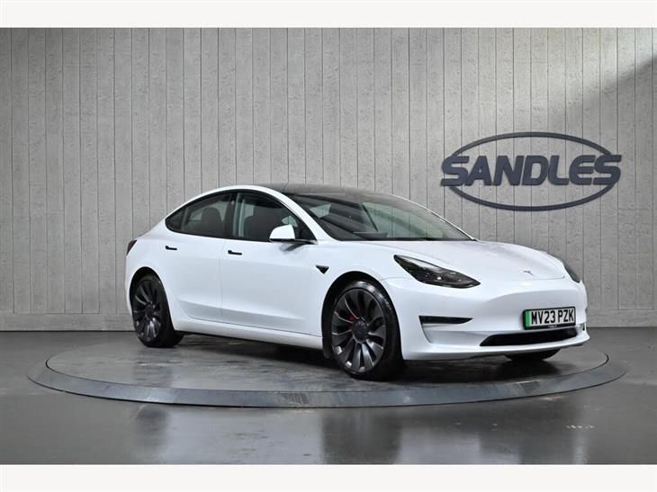 Tesla Model 3 Tesla Model 3 (Dual Motor) Performance Auto 4WDE 4dr (Performance Upgrade) — миниатюра 1