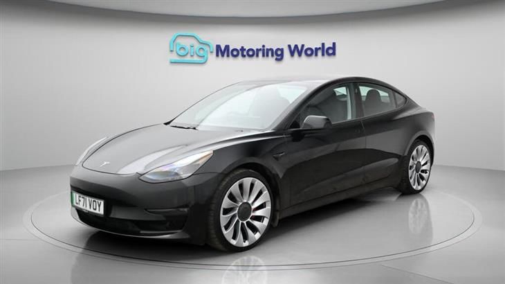 Tesla Model 3 Tesla Model 3 (Dual Motor) Performance Saloon 4dr Electric Auto 4WDE (Performance Upgrade) (449 bhp) — миниатюра 4