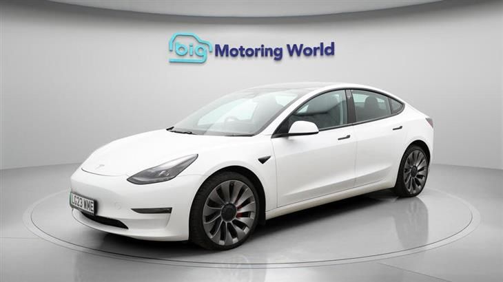 Tesla Model 3 Tesla Model 3 (Dual Motor) Performance Saloon 4dr Electric Auto 4WDE (Performance Upgrade) (449 bhp) — миниатюра 4