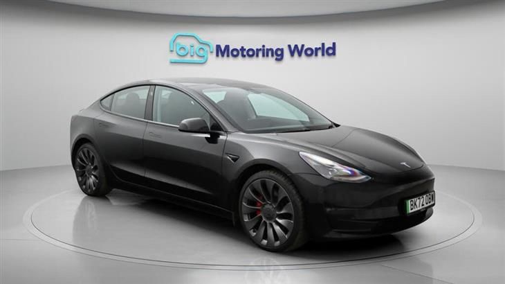 Tesla Model 3 Tesla Model 3 (Dual Motor) Performance Saloon 4dr Electric Auto 4WDE (Performance Upgrade) (449 bhp) — миниатюра 2
