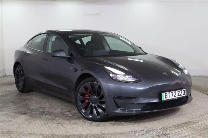 Tesla Model 3 Tesla Model 3 (Dual Motor) Performance Saloon 4dr Electric Auto 4WDE (Performance Upgrade) (449 bhp) — миниатюра 1