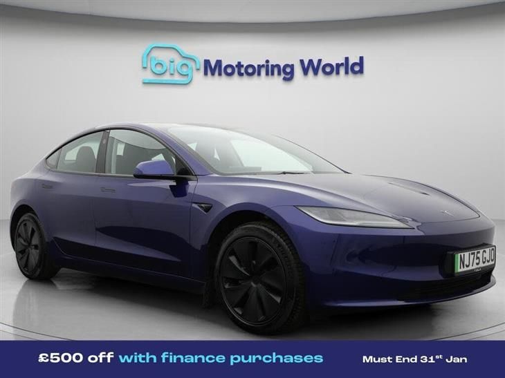 Tesla Model 3 Tesla Model 3 Long Range Saloon 4dr Electric Auto RWD (235 ps) — миниатюра 1
