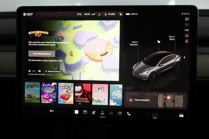 Tesla Model 3 TESLA Model 3 Saloon 4dr Auto RWD (PAN ROOF, FULL LEATHER) 2022 — миниатюра 2