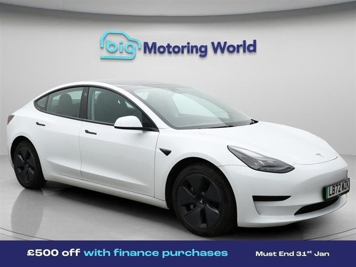 Tesla Model 3 Tesla Model 3 Saloon 4dr Electric Auto RWD (241 bhp) — миниатюра 1