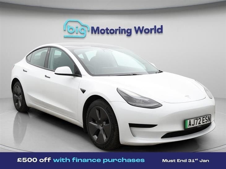 Tesla Model 3 Tesla Model 3 Saloon 4dr Electric Auto RWD (241 bhp) — миниатюра 1