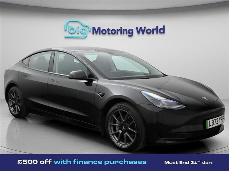 Tesla Model 3 Tesla Model 3 Saloon 4dr Electric Auto RWD (241 bhp) — миниатюра 1