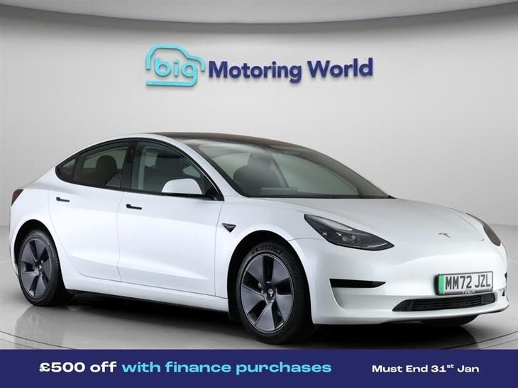Tesla Model 3 Tesla Model 3 Saloon 4dr Electric Auto RWD (241 bhp) — миниатюра 1