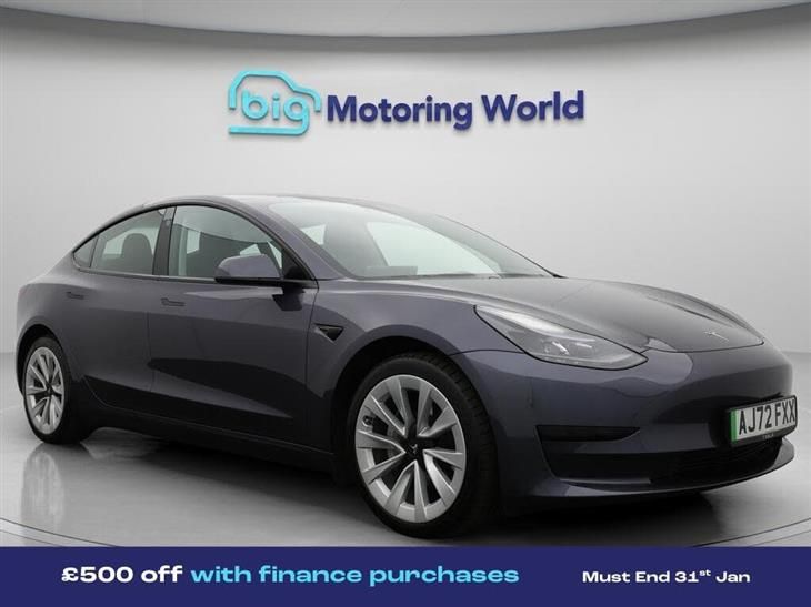 Tesla Model 3 Tesla Model 3 Saloon 4dr Electric Auto RWD (241 bhp) — миниатюра 1
