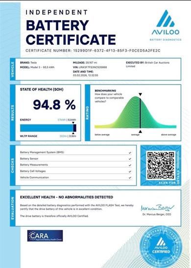 Tesla Model 3 Tesla Model 3 Standard Range Plus Saloon 4dr Electric Auto RWD (241 bhp) — миниатюра 2