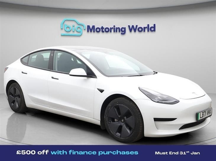 Tesla Model 3 Tesla Model 3 Standard Range Plus Saloon 4dr Electric Auto RWD (241 bhp) — миниатюра 1
