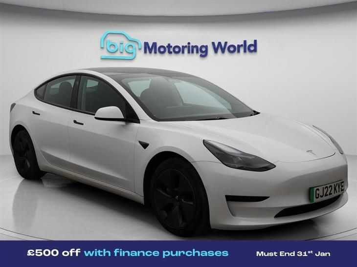 Tesla Model 3 Tesla Model 3 Standard Range Plus Saloon 4dr Electric Auto RWD (241 bhp) — миниатюра 1