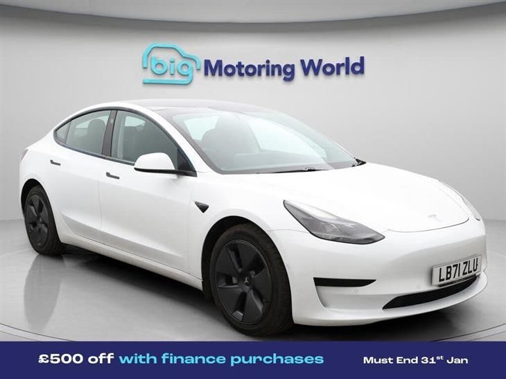 Tesla Model 3 Tesla Model 3 Standard Range Plus Saloon 4dr Electric Auto RWD (241 bhp) — миниатюра 1