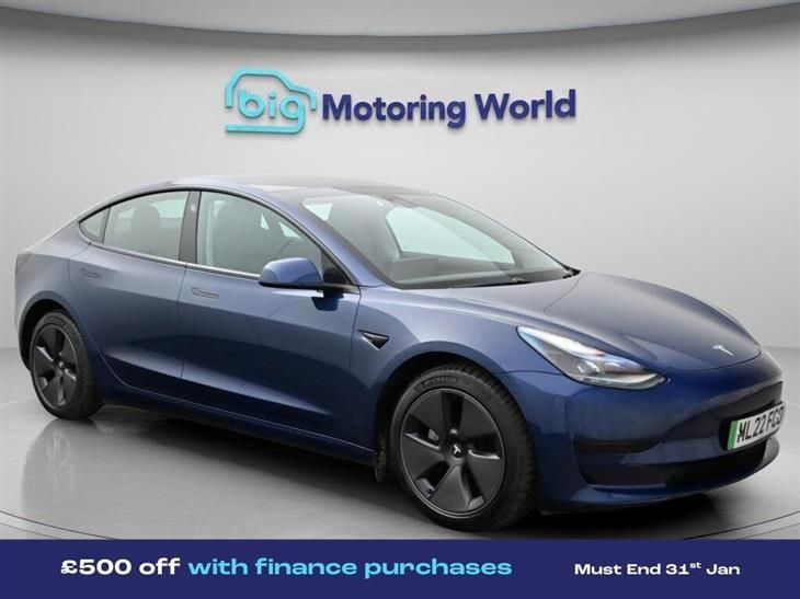 Tesla Model 3 Tesla Model 3 Standard Range Plus Saloon 4dr Electric Auto RWD (241 bhp) — миниатюра 1