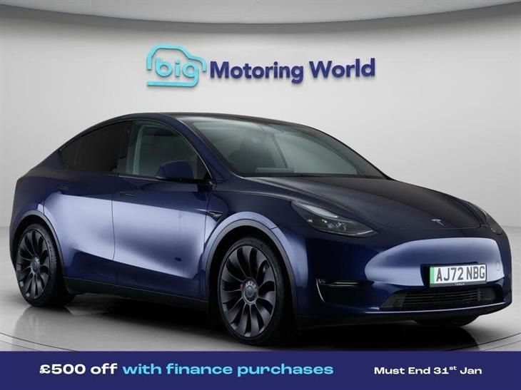Tesla Model Y Tesla Model Y (Dual Motor) Performance SUV 5dr Electric Auto 4WDE (426 bhp) — миниатюра 1