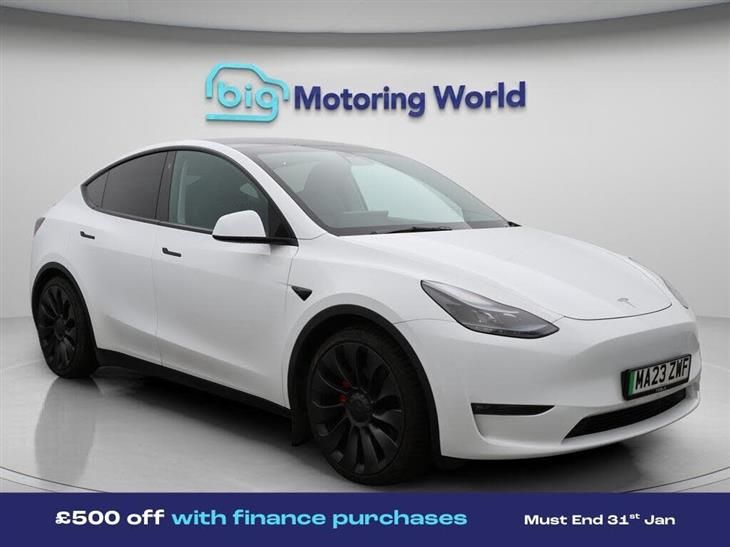 Tesla Model Y Tesla Model Y (Dual Motor) Performance SUV 5dr Electric Auto 4WDE (426 bhp) — миниатюра 1