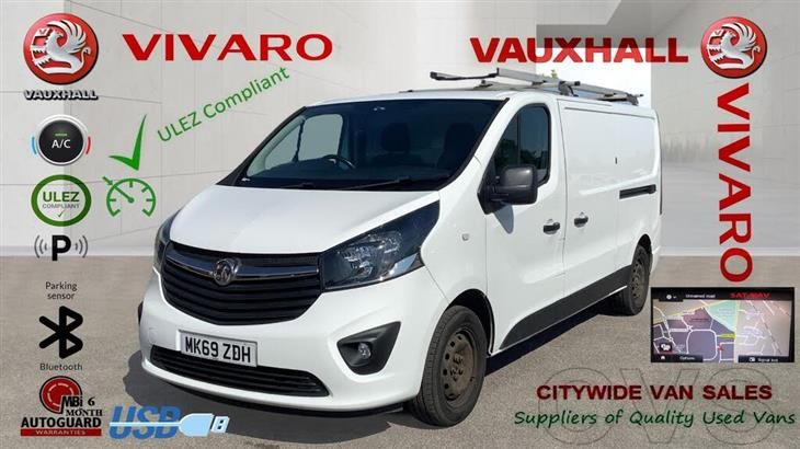 Vauxhall Vivaro 2900 1.6CDTI BiTurbo 125PS Sportive H1 Van NO VAT