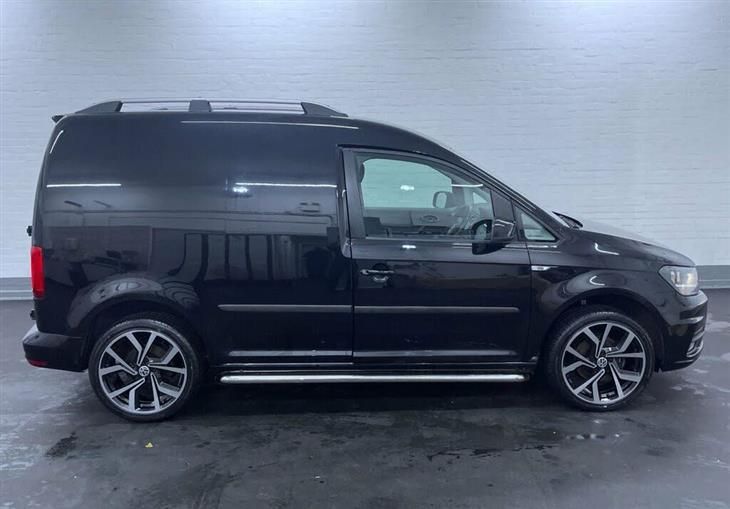 The VW Caddy Black Edition at The CV Show