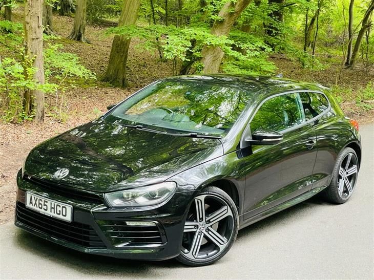 volkswagen scirocco r black