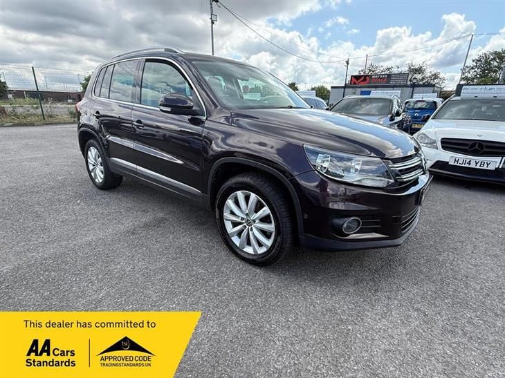 Cheap Volkswagen Tiguan 2.0 TDI BlueMotion Tech Match DSG 4WD Euro 5 (s/s) 5dr for sale in Manchester, Greater Manchester