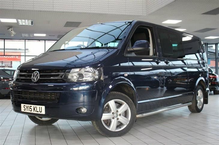 blue vw transporter for sale