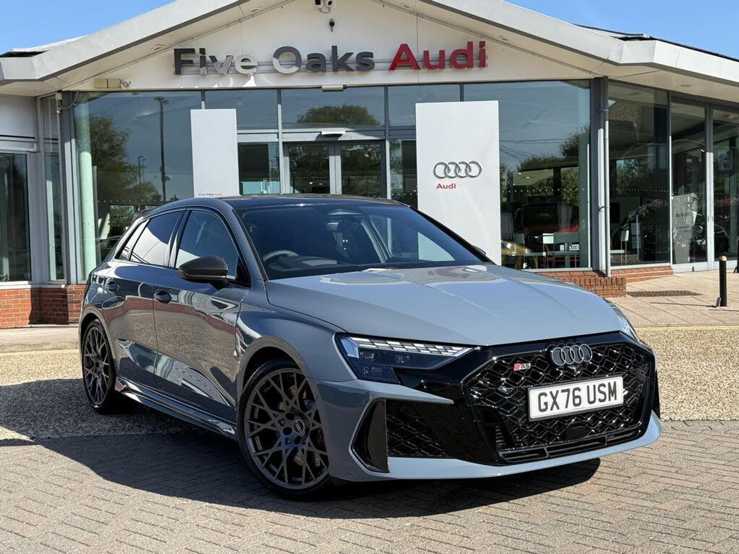 Split Front Fold Card Used 2026 AUDI RS 3 CRBN VRSPRNG TFSI QUAT SA for sale - PistonHeads UK
