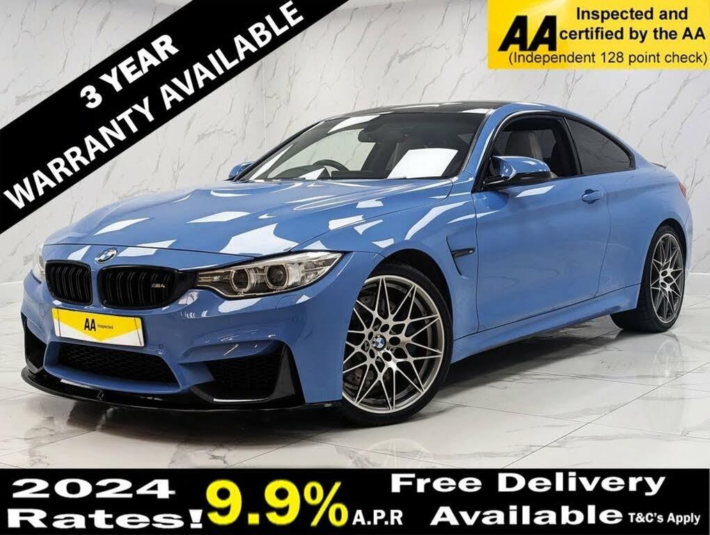 BMW 4 Series 3.0 M4 COMPETITION PACKAGE 2d 444 BHP 7SP AUTO SPORTY COUPE