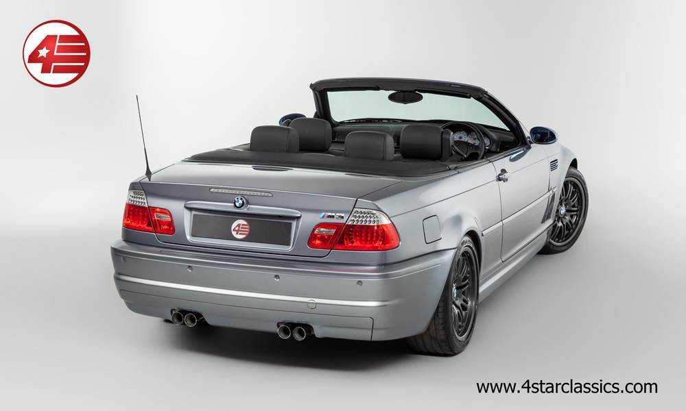 BMW E46 M3 Convertible /// Manual /// FSH /// 1 Former Keeper /// Just 35k Miles