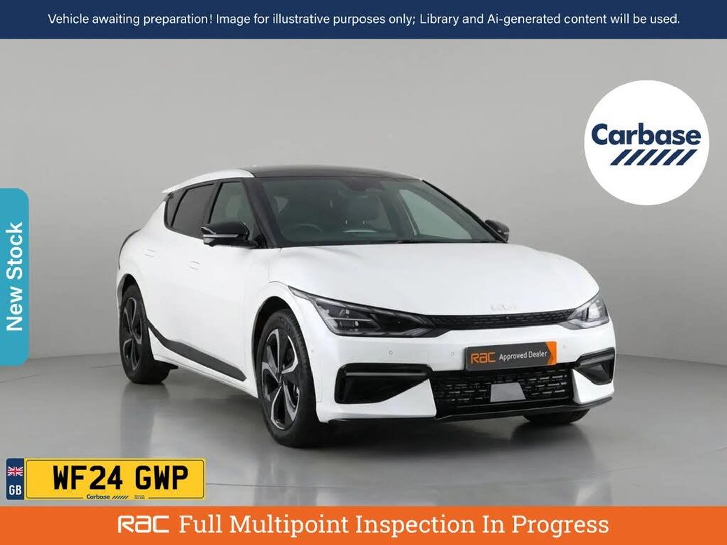 Rac Card Layout Used 2024 KIA EV6 GT-LINE S AWD for sale - PistonHeads UK