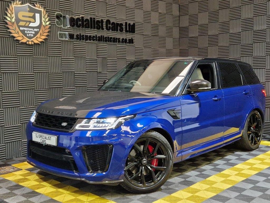 Used 2018 18 LAND ROVER RANGE ROVER SPORT 5.0 P575 V8 SVR SUV 5DR ...