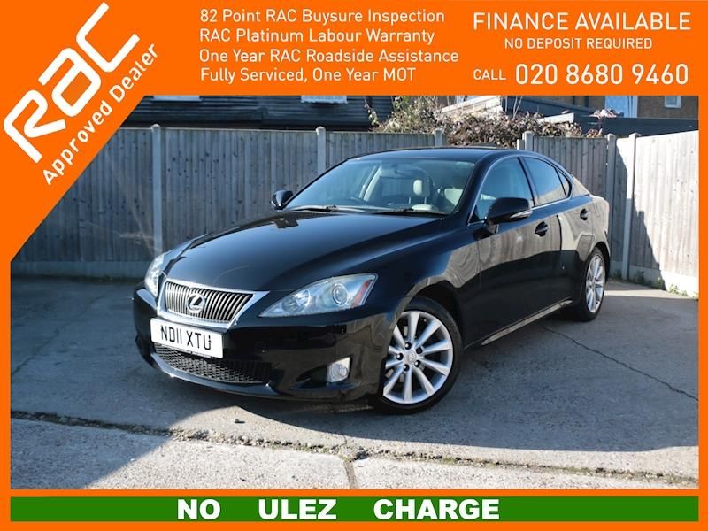 IS 250 2.5 SALOON PETROL AUTO 7 SEATER HEATED SEATS BLUETOOTH STEREO PARKING AIDS CRUISE CONTROL 65000 MILES SH 7 SERVICES NO UL